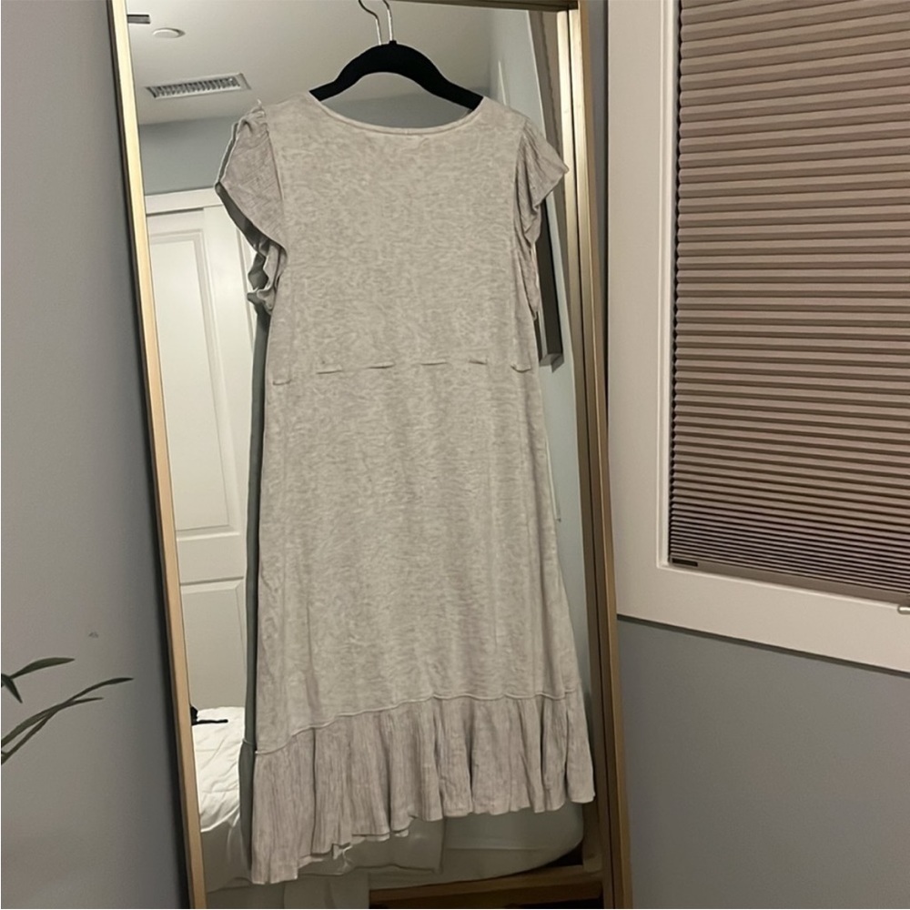 🎂Chelsea & Violet - Gray Sweater Dress - L - Picture 2 of 6